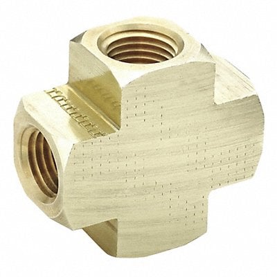 Cross Brass 3/8 in Pipe Size 1000 PSI MPN:2205P-6