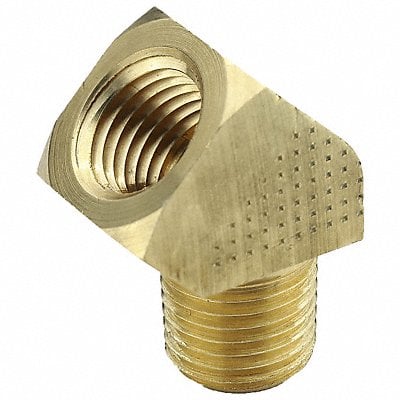 45 Extruded Street Elbow Brass 3/4 in MPN:2214P-12-12