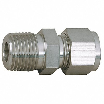 Male Connector 316 SS 1/4 in 7200 PSI MPN:4MSC4K-316