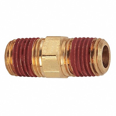 Reducing Hex Nipple Brass 1/4 x 1/8 in MPN:VS216P-4-2