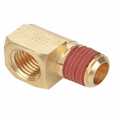 Extruded Street Elbow Brass 1/4 x 1/8 in MPN:VS2202P-4-2