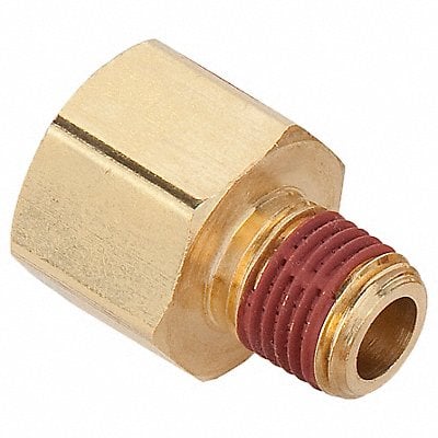 Adapter Brass 3/8 x 1/8 in FNPT x MNPT MPN:VS222P-6-2