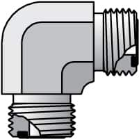 Compression Tube Union: O-Ring Face Seal MPN:10 ELO-S