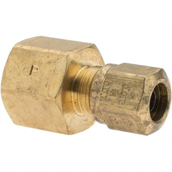 Compression Tube Connector: 3/8