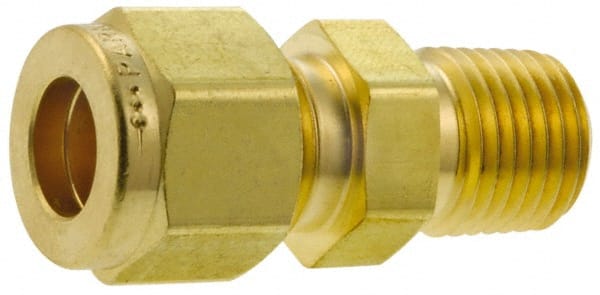 Compression Tube Connector: 3/8