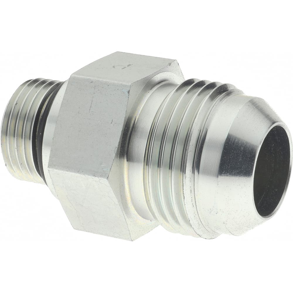 Steel Flared Tube Straight Thread Connector: 3/4