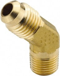 Brass Flared Tube Male 45 °, Elbow: 3/4