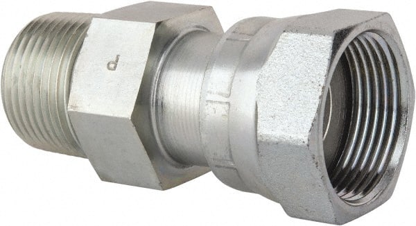 Compression Tube Pipe Thread Swivel Connector: 1-11-1/2