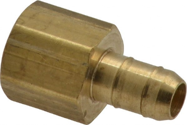 Barbed Tube Female Connector: Multiple Barbs, 1/8-27 MPN:26-6-2