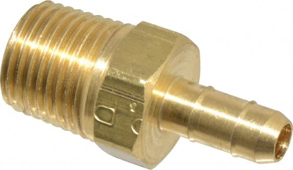 Barbed Tube Male Connector: Multiple Barbs, 1/8-27 MPN:28-4-2