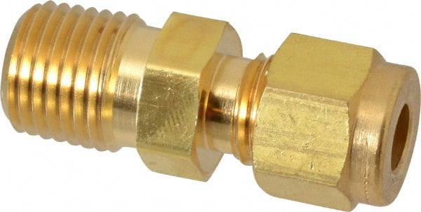 Compression Tube Connector: 1/4