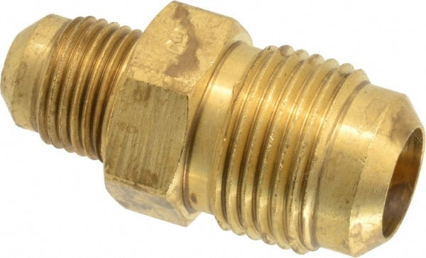 Brass Flared Tube Union: 5/8 x 3/8