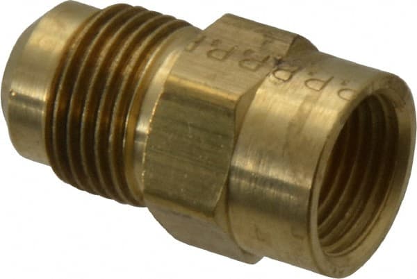 Brass Flared Tube Connector: 1/2