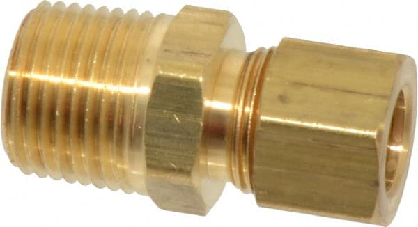 Compression Tube Connector: 3/8-18