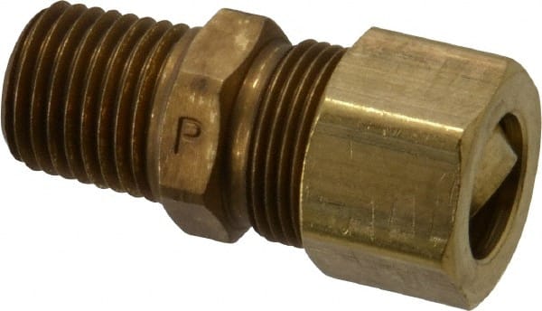 Compression Tube Connector: 1/4-18