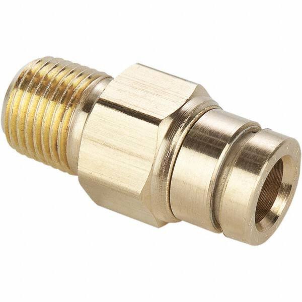 Push-to-Connect Push-to-Connect Fitting: Straight, M12x1.5 Thread, 1/2