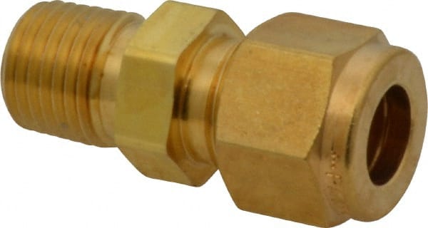 Compression Tube Connector: 1/4