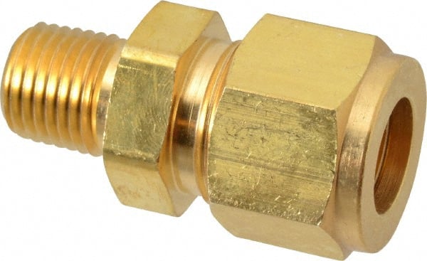 Compression Tube Connector: 1/4