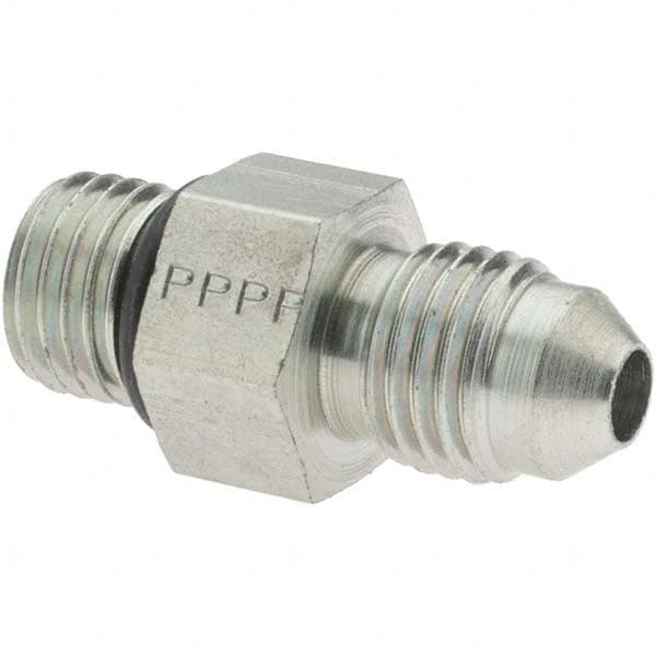 Steel Flared Tube Straight Thread Connector: 1/4