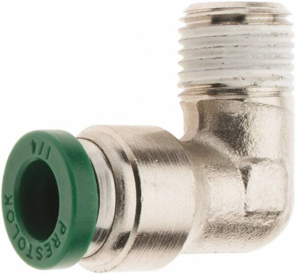 Push-To-Connect Tube to Male & Tube to Male NPT Tube Fitting: 90 ° MPN:KP80487