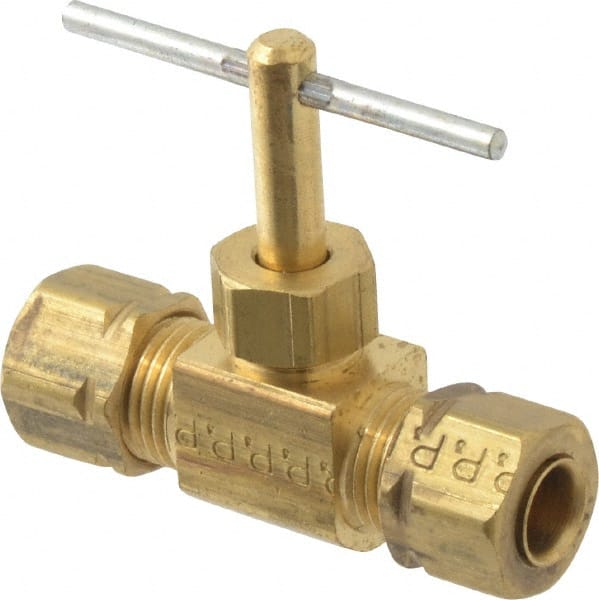 Needle Valve: Straight, 1/4