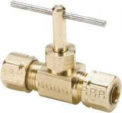 Needle Valve: Straight, 3/8