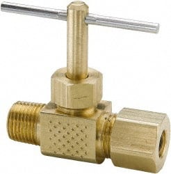 Needle Valve: Straight, 1/4