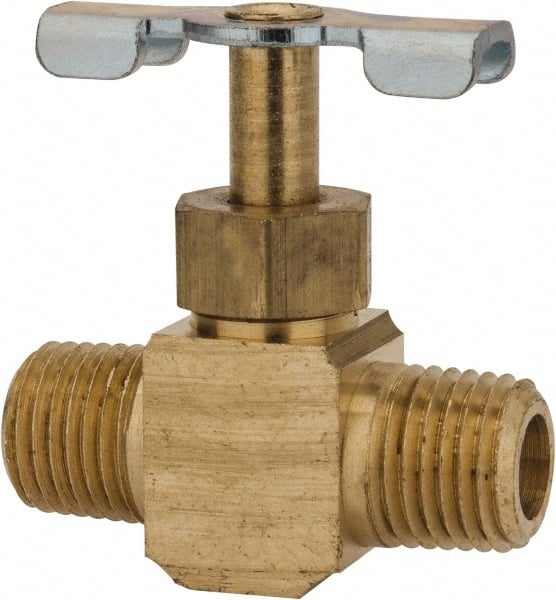 Needle Valve: Straight, 1/4