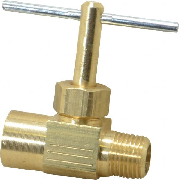 Needle Valve: Straight, 1/8