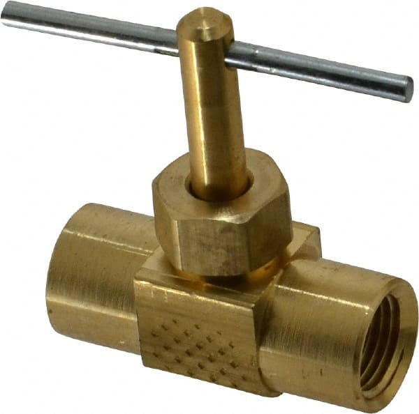 Needle Valve: Straight, 1/8