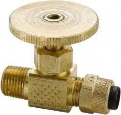 Needle Valve: Straight, 1/4