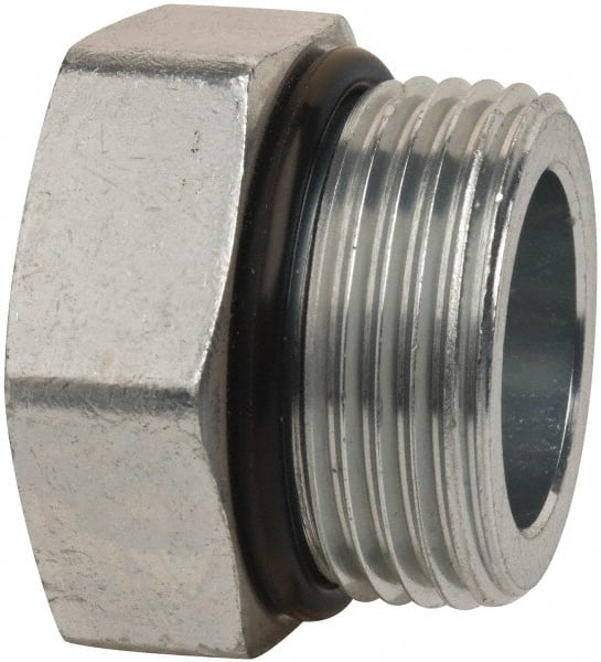 Industrial Pipe Hex Plug: 1-5/16-12 Male Thread, Male Straight Thread O-Ring MPN:16 P5ON-S