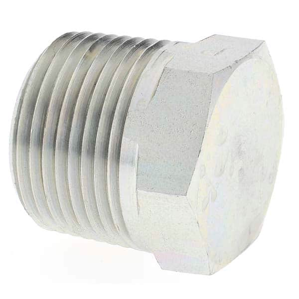 Industrial Pipe Hex Plug: 3/4