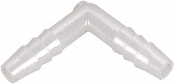 Barbed Tube Union Elbow: 1/2 x 3/8