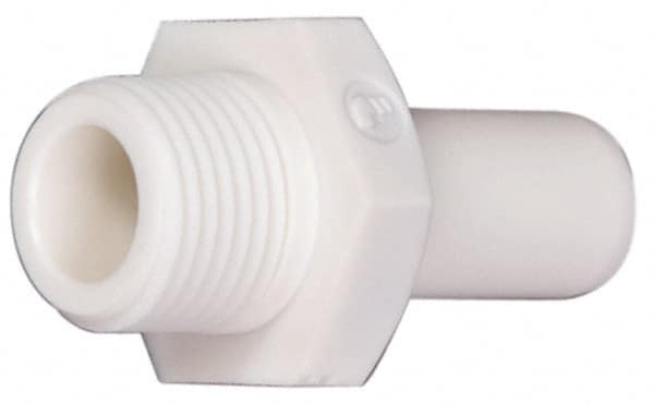Push-To-Connect Tube Fitting: Stem Adapter, 3/8