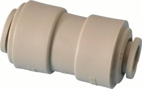 Push-To-Connect Tube to Tube Tube Fitting: Union, 1/2 x 3/8