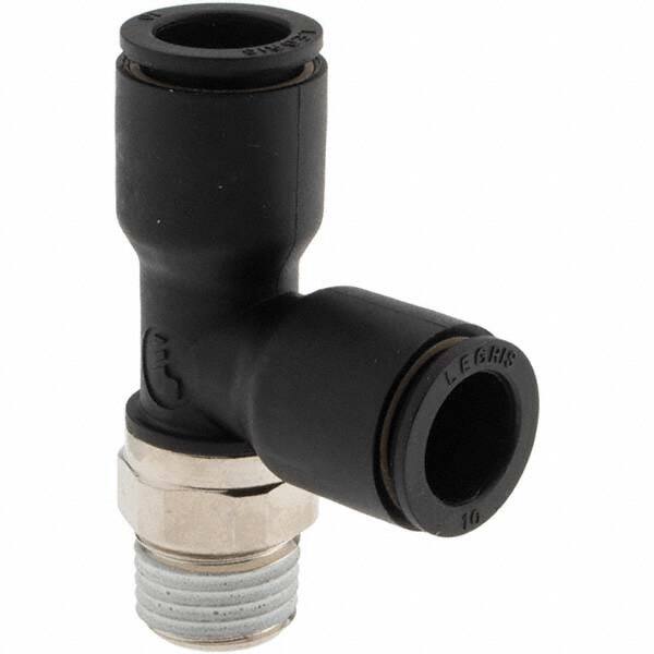 Push-To-Connect Tube Fitting: Male Run Tee, 1/4