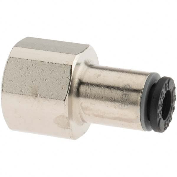 Push-To-Connect Tube Fitting: Connector, 1/8
