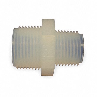 Nipple Reducer 1 x 3/4 In NPT PFA MPN:PNR-1612-P