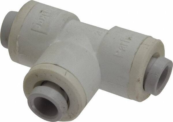 Push-To-Connect Tube to Tube Tube Fitting: Union Tee, 1/4