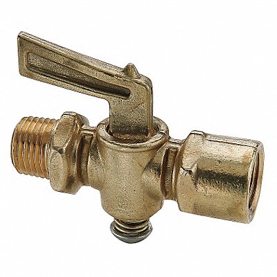 Ground Plug Shutoff Cock Valve 1/4 In MPN:V402P-4-4