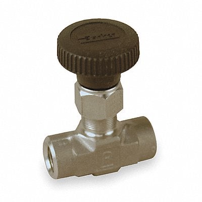 Needle Valve Straight 316 SS 1/4 In FNPT MPN:4F-V6LK-SS