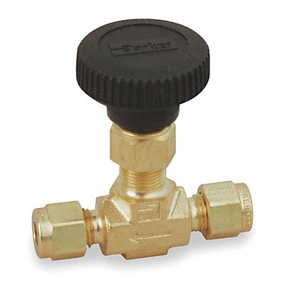 Needle Valve Straight Brass 1/2 In. MPN:8A-V8LN-B