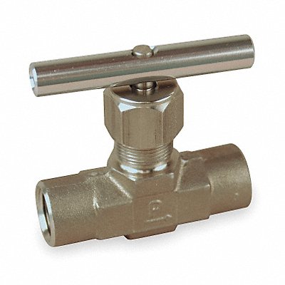 Needle Valve Straight 316 SS 1/2 In FNPT MPN:8F-V12LK-SS