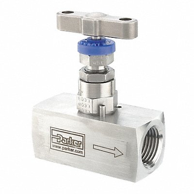 Needle Valve Straight SS 1/4 in FNPT MPN:HNVS4FF