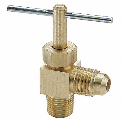 Needle Valve 3/8x1/4 in Flare-Male Pipe MPN:NV101F-6-4