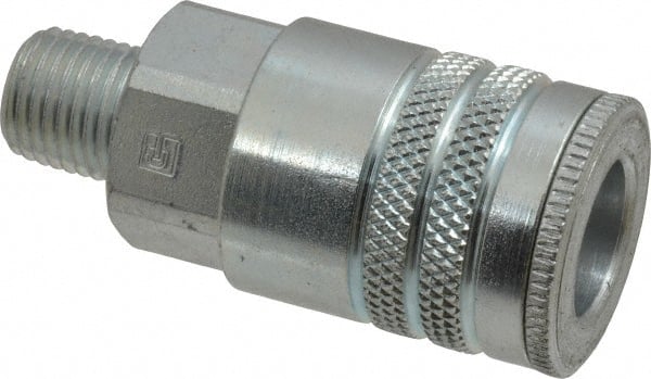 Pneumatic Hose Coupling: 1/4-18