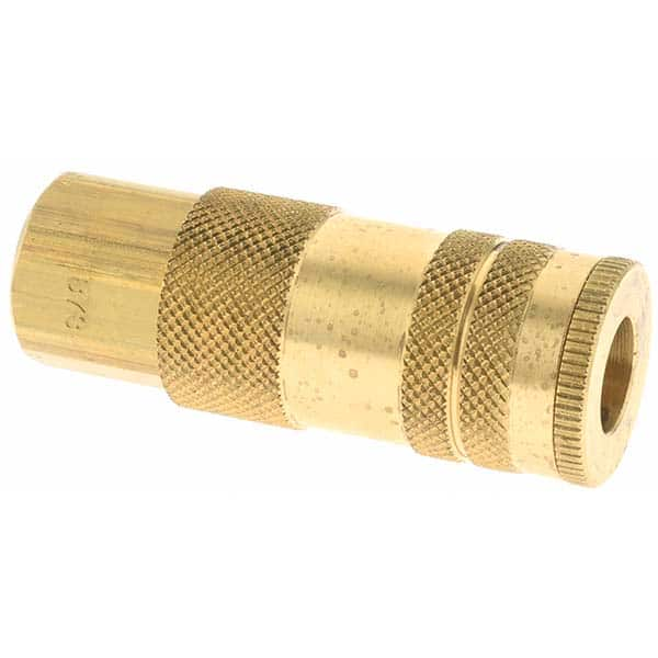 Pneumatic Hose Coupling: 1/4-18