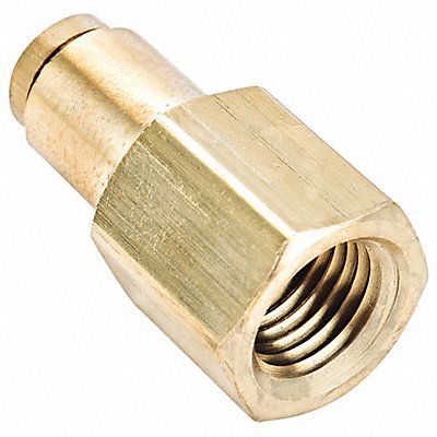 Connector Female Brass 1/4 Tube Size MPN:66PTC-4-2