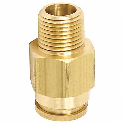 Connector Male Brass 1/4 Tube Size MPN:68PTC-4-2